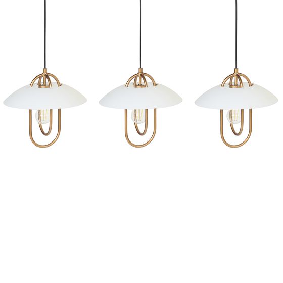 Riippuvalaisin NATTAI metalli Valkoinen