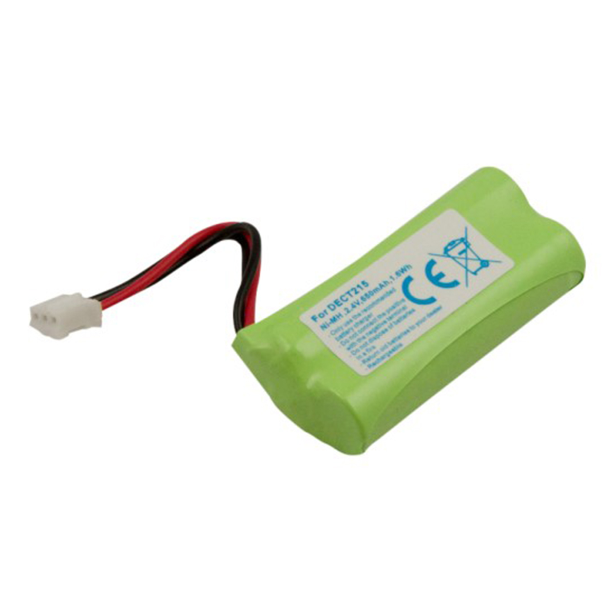 Akku Philips DECT 215 Trio / Kala 300 puhelimeen NiMH 2.4V 650mAh 1.6Wh