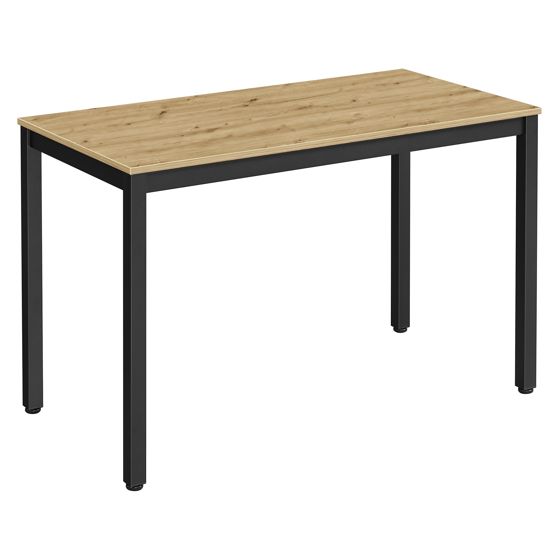 TESSA-pöytä 120 x 60 cm (artisan, mustat jalat)