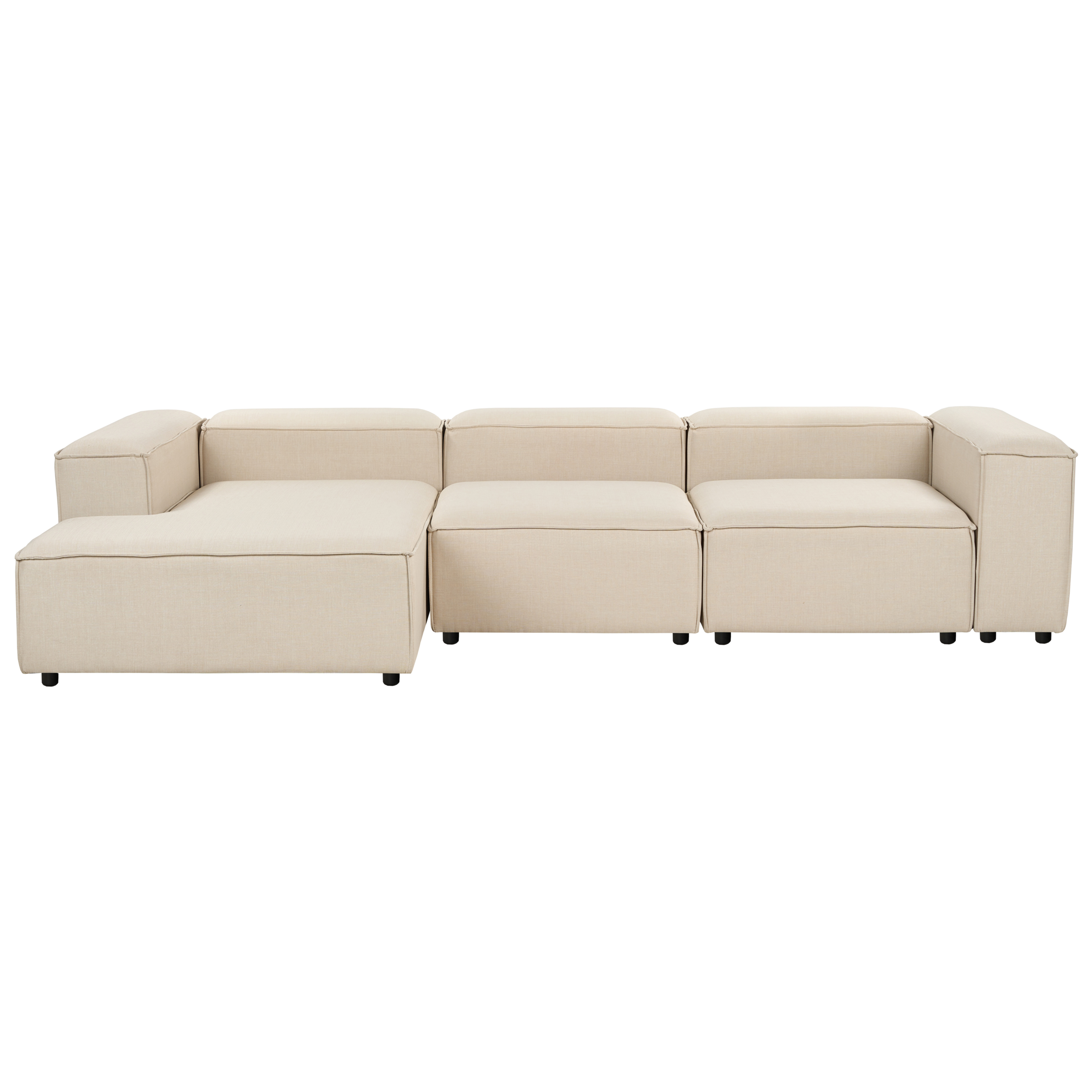 Moduulikulmasohva 4-istuttava ARDAL kangas Beige Oikea