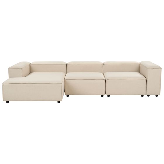 Moduulikulmasohva 4-istuttava ARDAL kangas Beige Oikea
