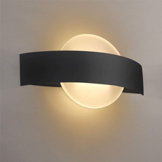 ZMH moderni LED-seinävalaisin - 6 W akryylinen lämmin valkoinen 3000 K