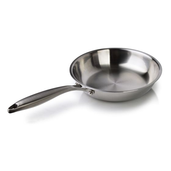 Paistinpannu ruostumaton teräs Allesken RESTA 24 cm hopea 1 kpl