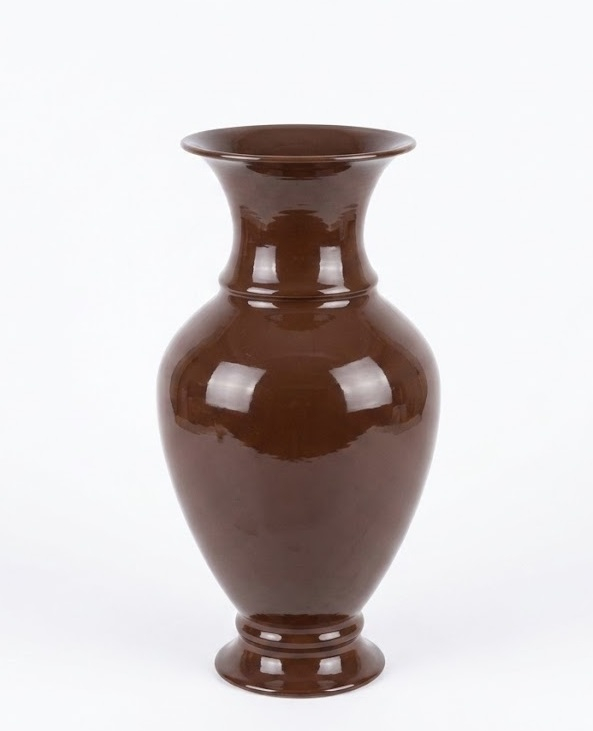 Maljakko metalli Mondex Roger 17x21,5x41 cm suklaa 1 kpl
