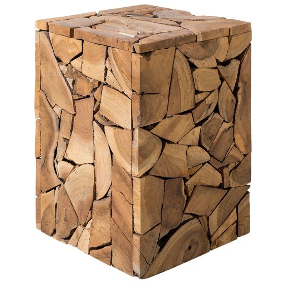 Sivupöytä NELSON tiikki Ruskea