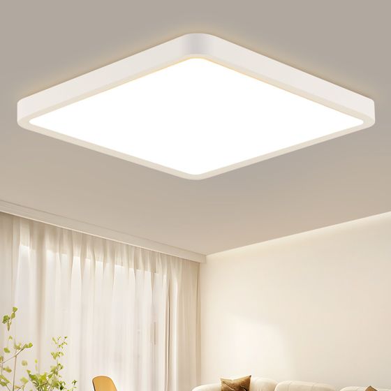 NETTLIFE LED - kattovalaisin, 23 W, makuuhuoneen lamppu, IP44 lämmin Valkoinen 23cm Keittiön, lamppu neliönmuotoinen Kylpyhuoneen lamppu, eteisen