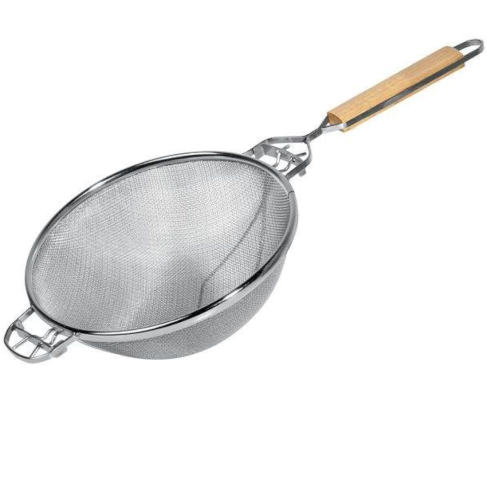 Ammattimainen siivilä, jossa kaksoisverkko, terästä, halkaisija 310 mm - Hendi 639016