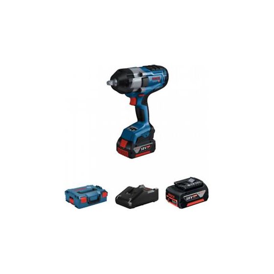 Bosch GDS 18V-1000 Professional -Iskumutterinväännin 1/2" 2x 5,0 Ah