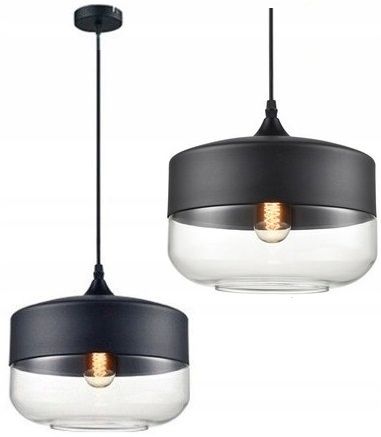 TOOLIGHT riippuva kattovalaisin APP021-1CP ZENIT D musta, 90x25x19, 5cm