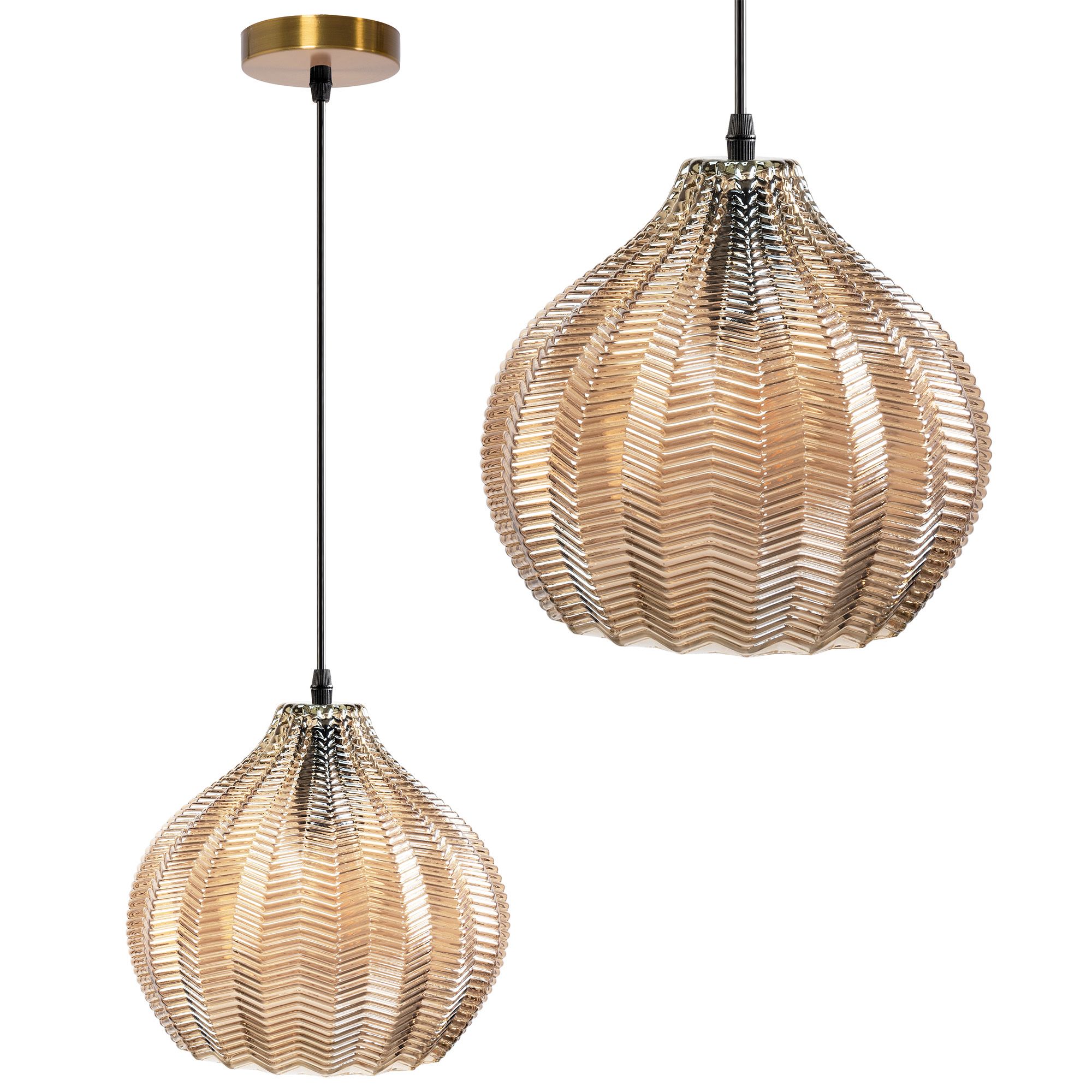 TOOLIGHT riippuva kattovalaisin APP893-1CP musta, 20, 5x23x90cm