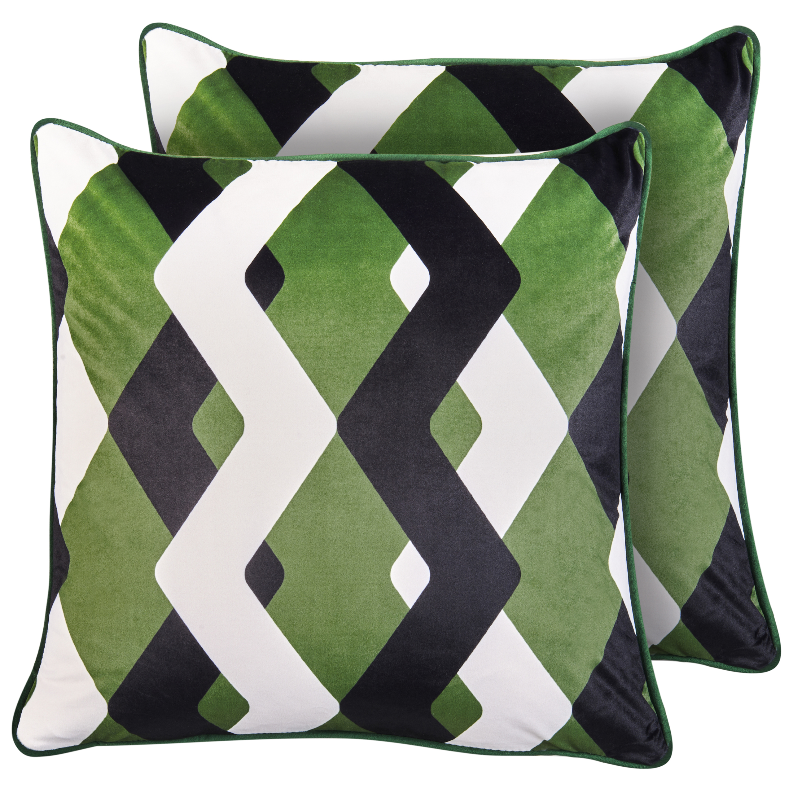 Ulkotyynysetti 2 kpl SWAY Geometrinen kuvio 45 x 45 cm Monivärinen