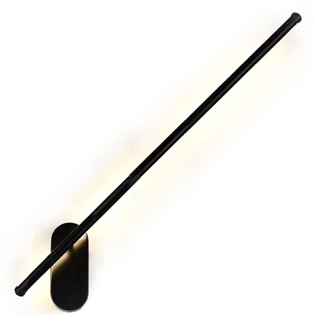 TOOLIGHT seinävalaisin APP584-1W musta, 92x92x7,5cm