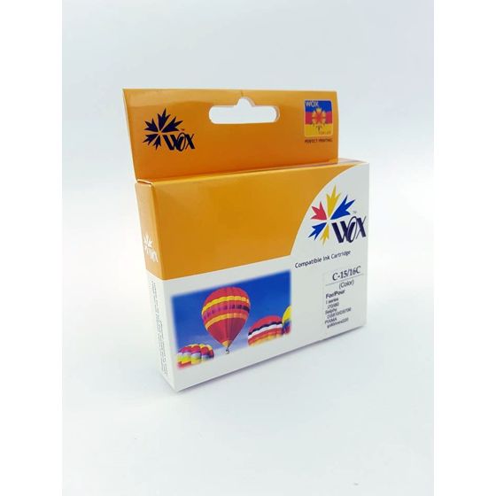 Wox Kolmivärimuste Canon BCI 15C -vaihtokasetti 8191A002