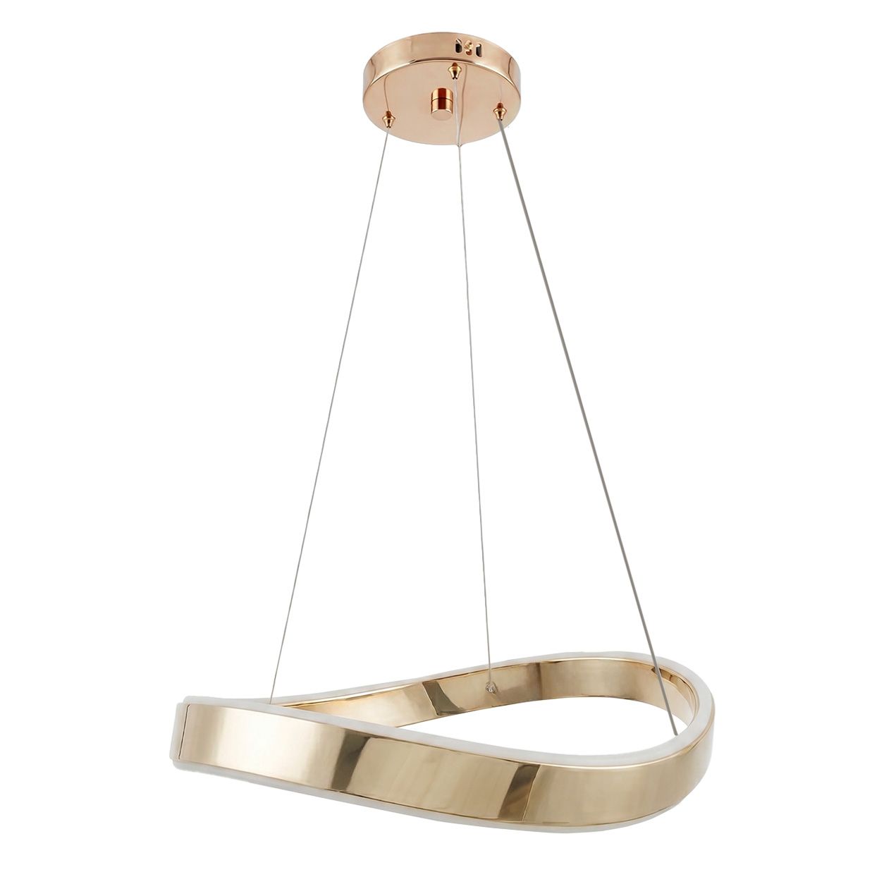 TOOLIGHT riippuvalaisin SWE064-CP Kulta, 40x40x5cm