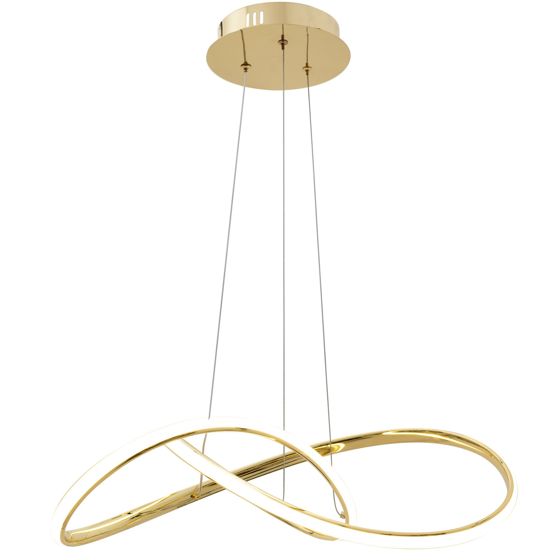 TOOLIGHT riippuva kattovalaisin LED APP1601-CP kulta, 56x55x16cm