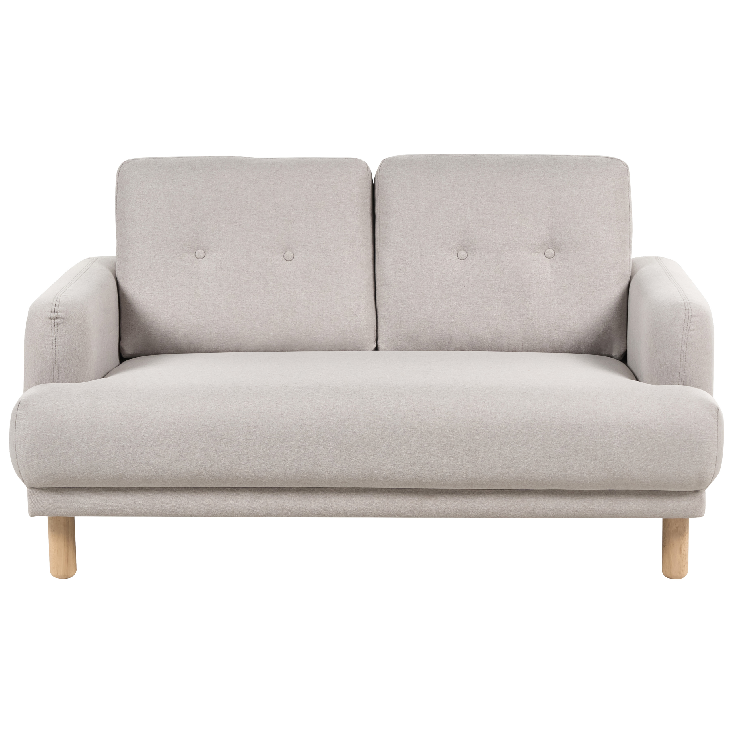 Sohva TUVE kangas Ruskeanharmaa 2-istuttava