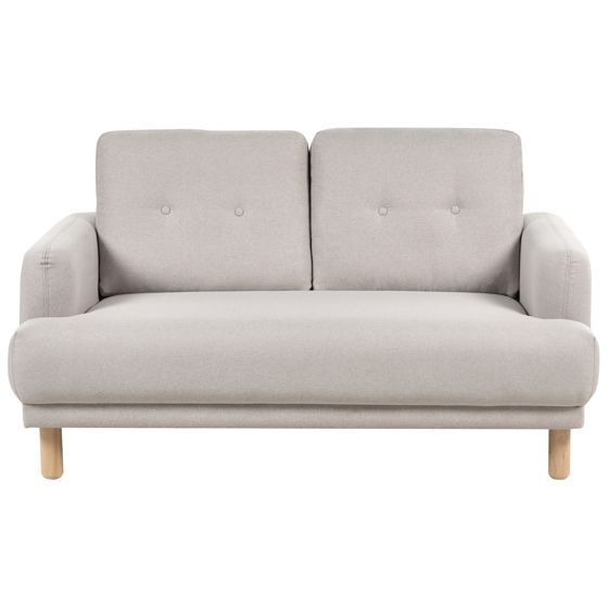 Sohva TUVE kangas Ruskeanharmaa 2-istuttava