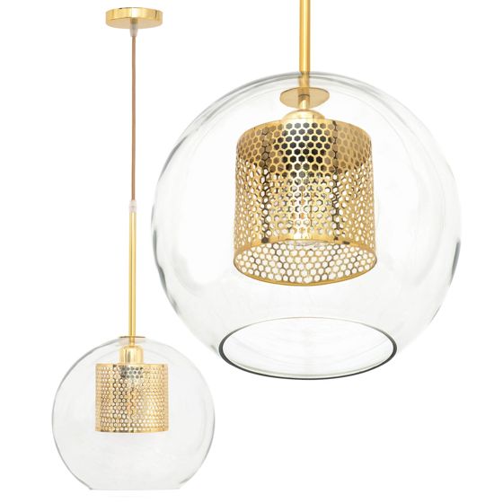 TOOLIGHT riippuva kattovalaisin APP554-1CP kulta, 60x20x60cm