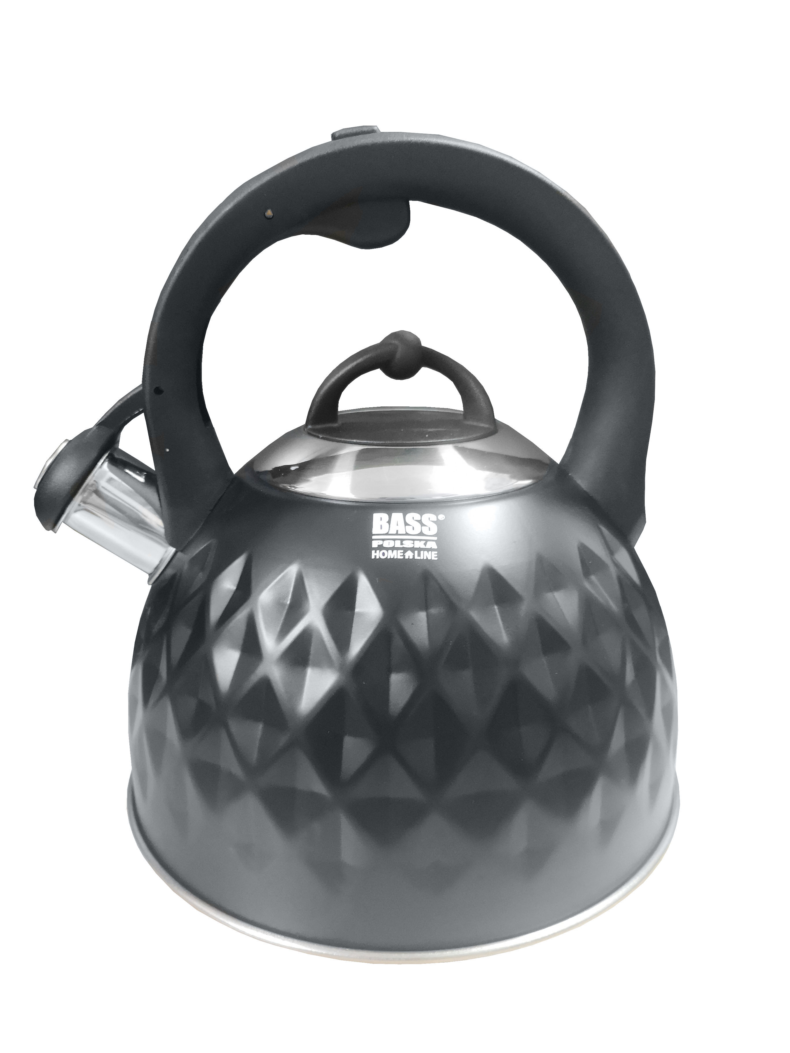 3 litran ruostumattomasta teräksestä valmistettu vedenkeitin pillillä