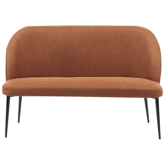 Verhoiltu penkki OSBY kangas Ruskea 2-istuttava