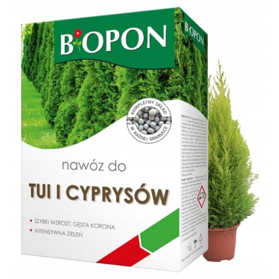 Rakeinen lannoite tujalle ja sypressille 3 kg