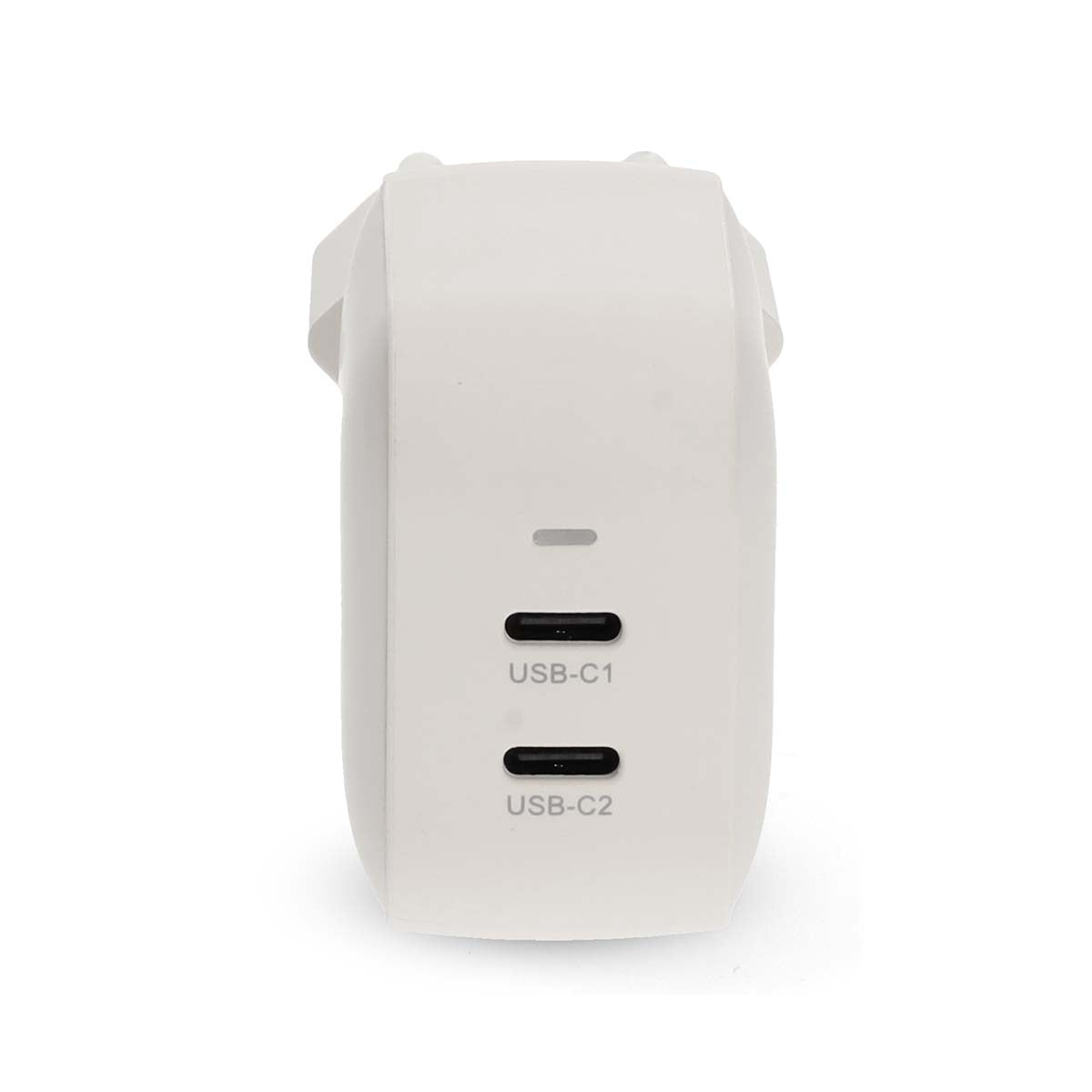 45W GaN seinälaturi kahdella USB-C-portilla PD3.0 pikalatauksella