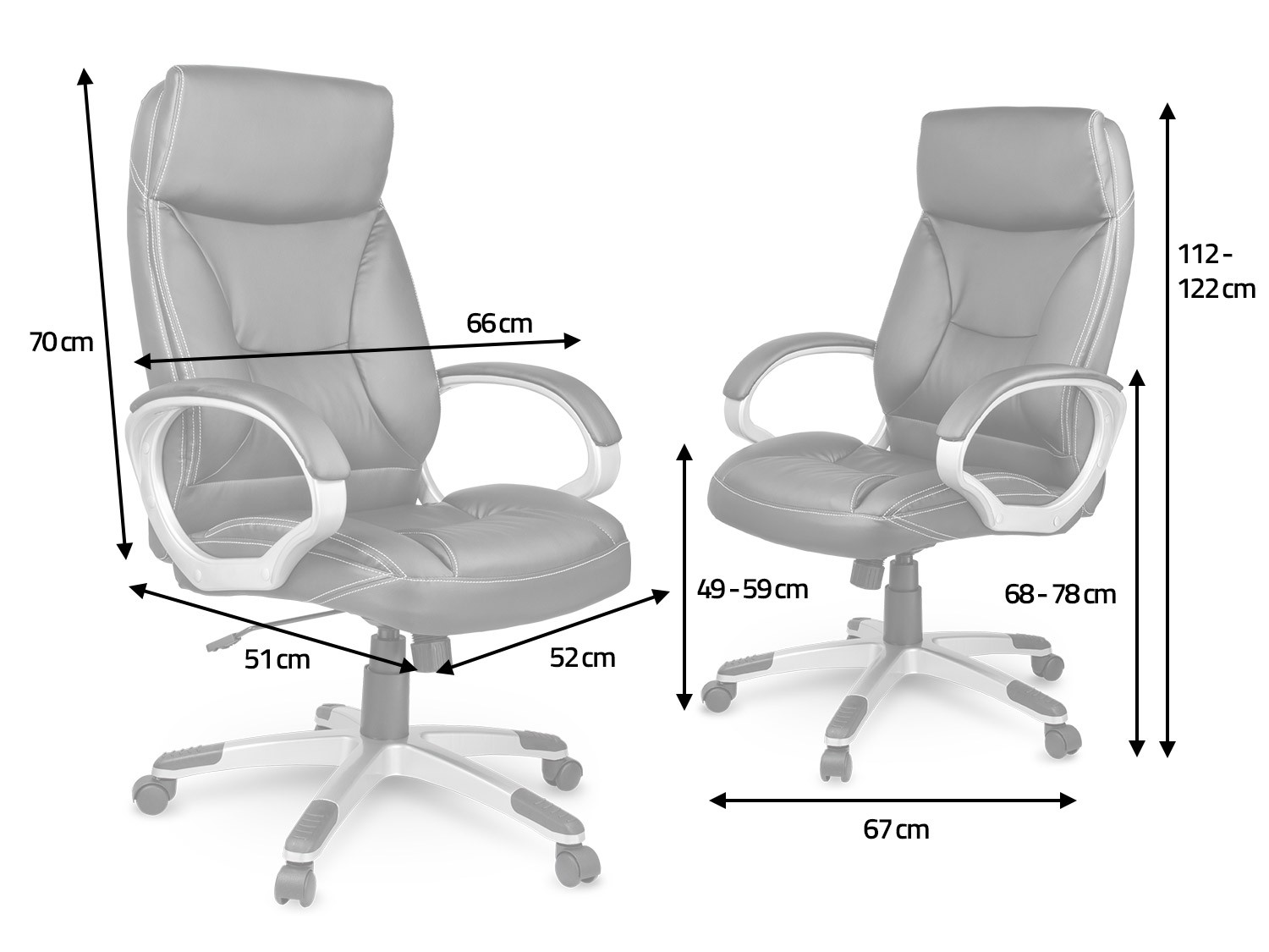 Sofotel EG-223 ruskea nahkainen toimistotuoli