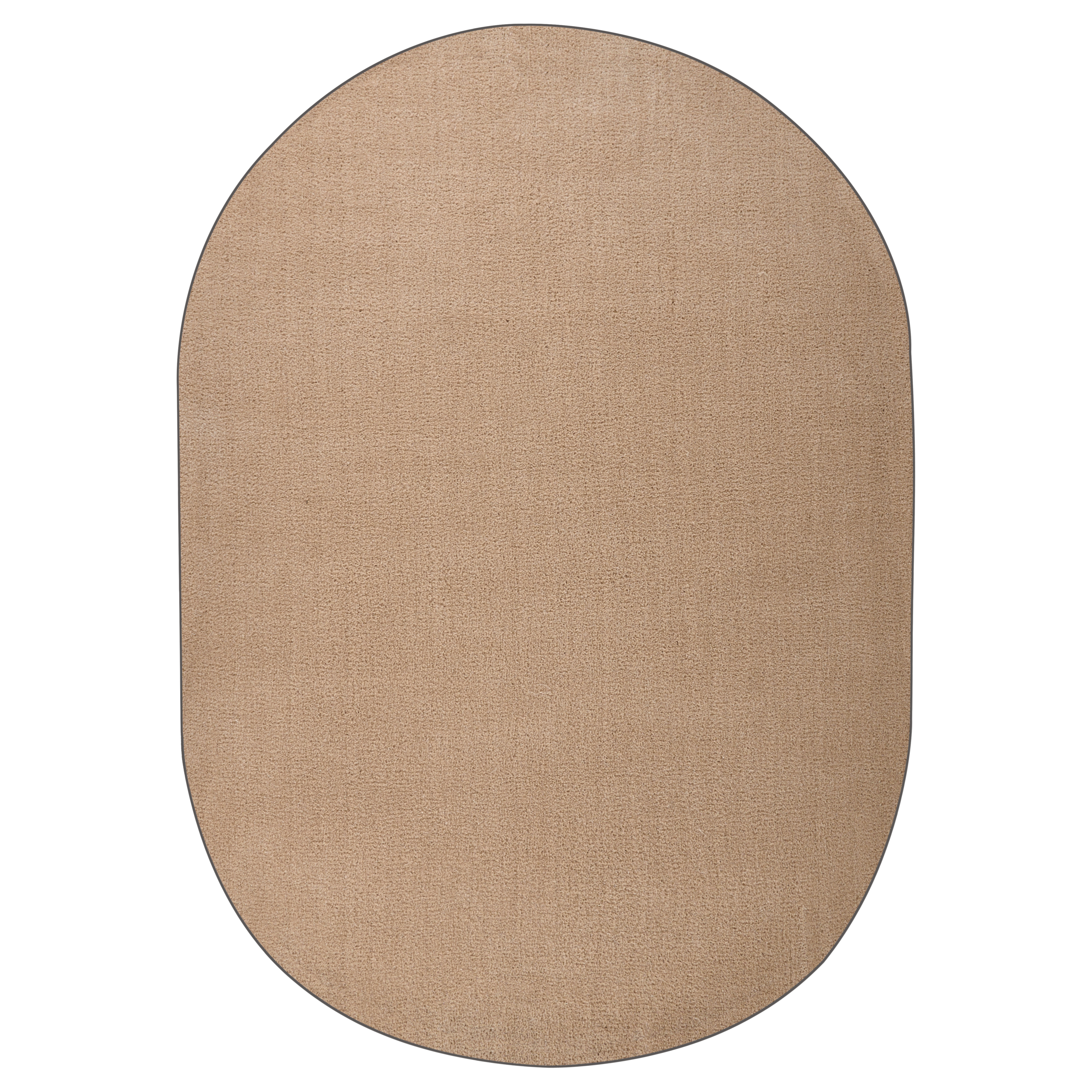 Korkeanukkainen matto DEMRE Tumma beige 160 x 230 cm