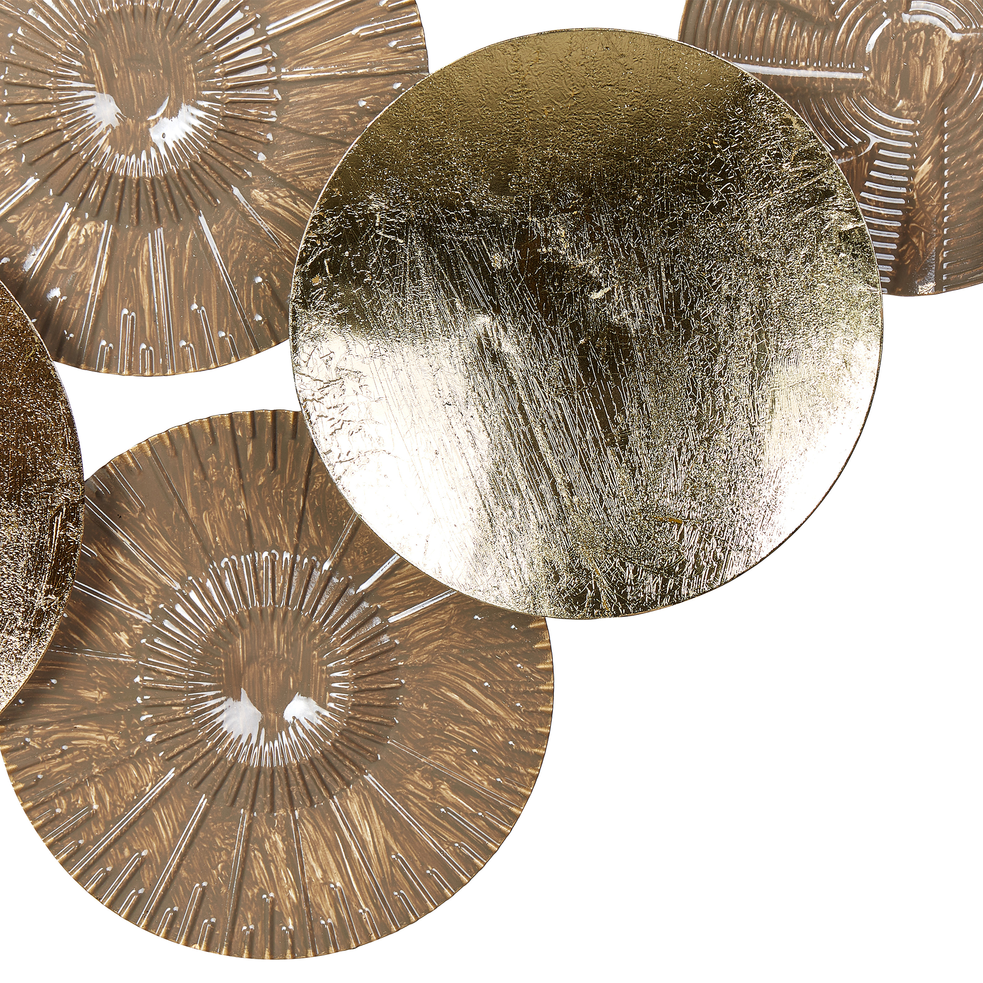 Seinäkoriste THALLIUM metalli 45 cm Kulta