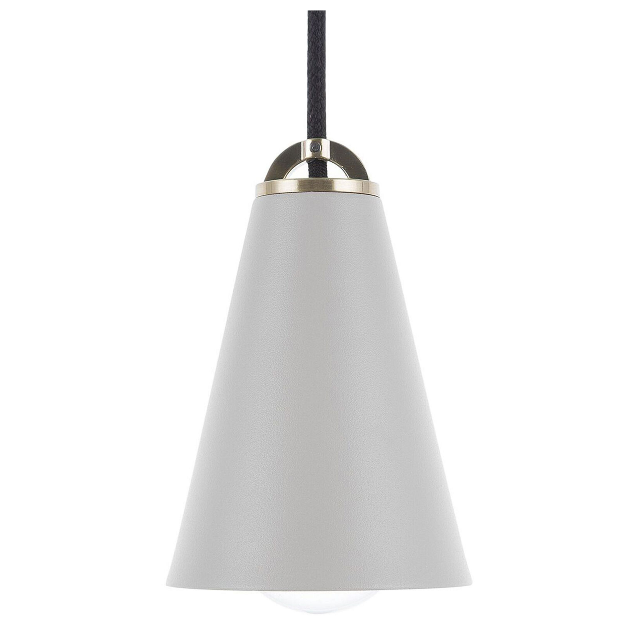 Riippuvalaisin CARES metalli Vaaleanharmaa