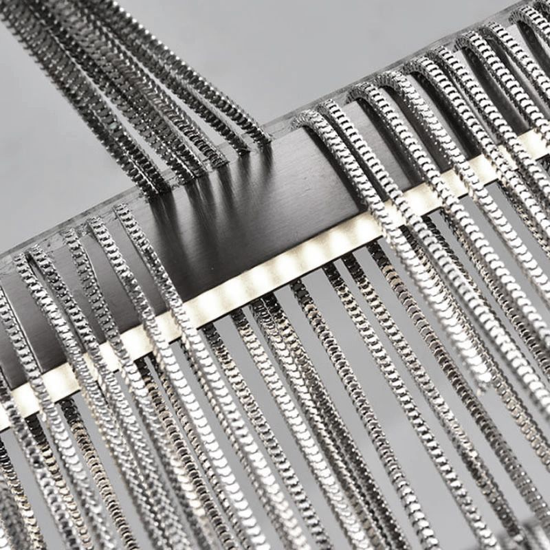 TOOLIGHT riippuva kattovalaisin APP891-CP CHAIN harmaa, 100x100x102, 5cm