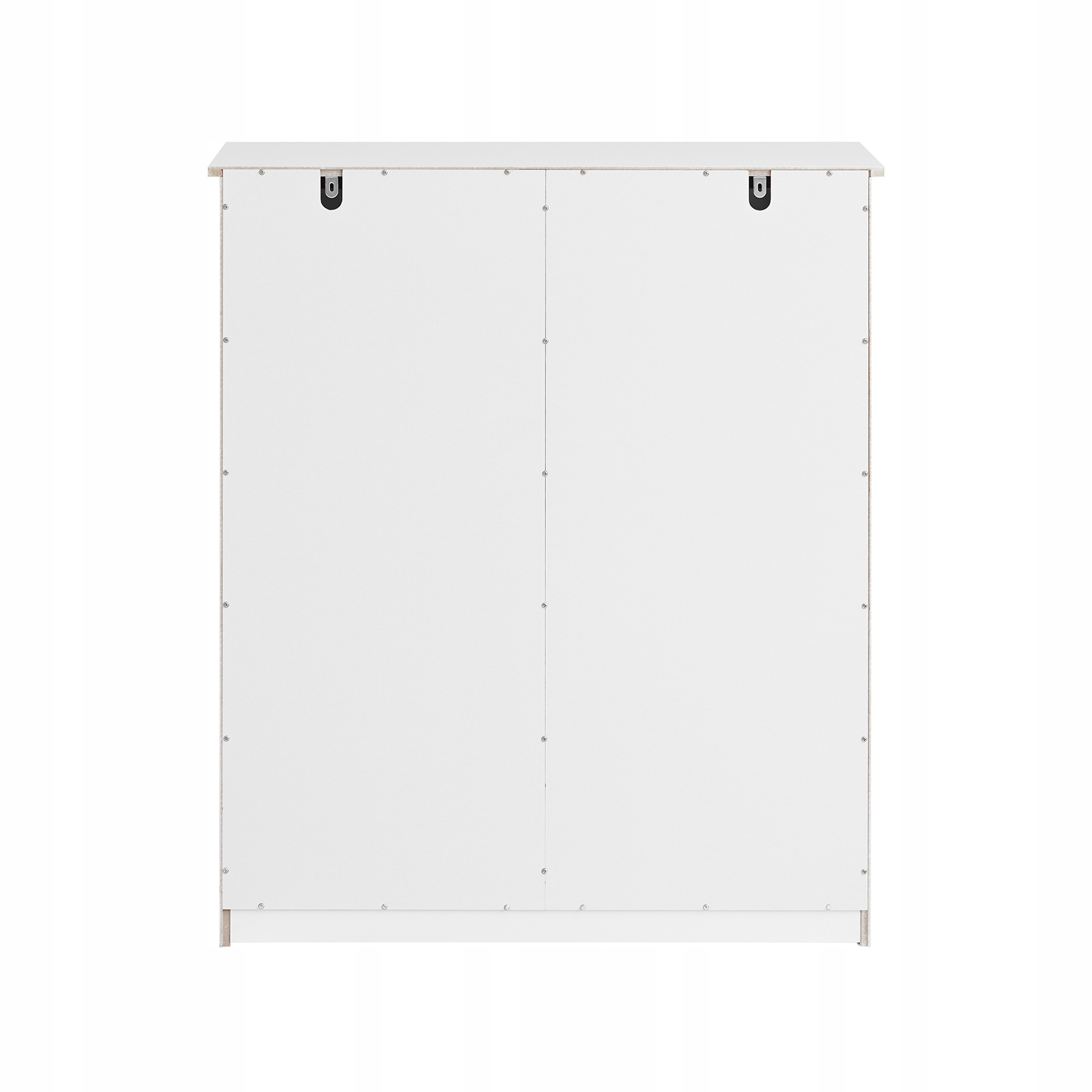 SoBuy Pyykkikaappi BZR33-W - 2-ovinen mdf, laatikot ja säilytys