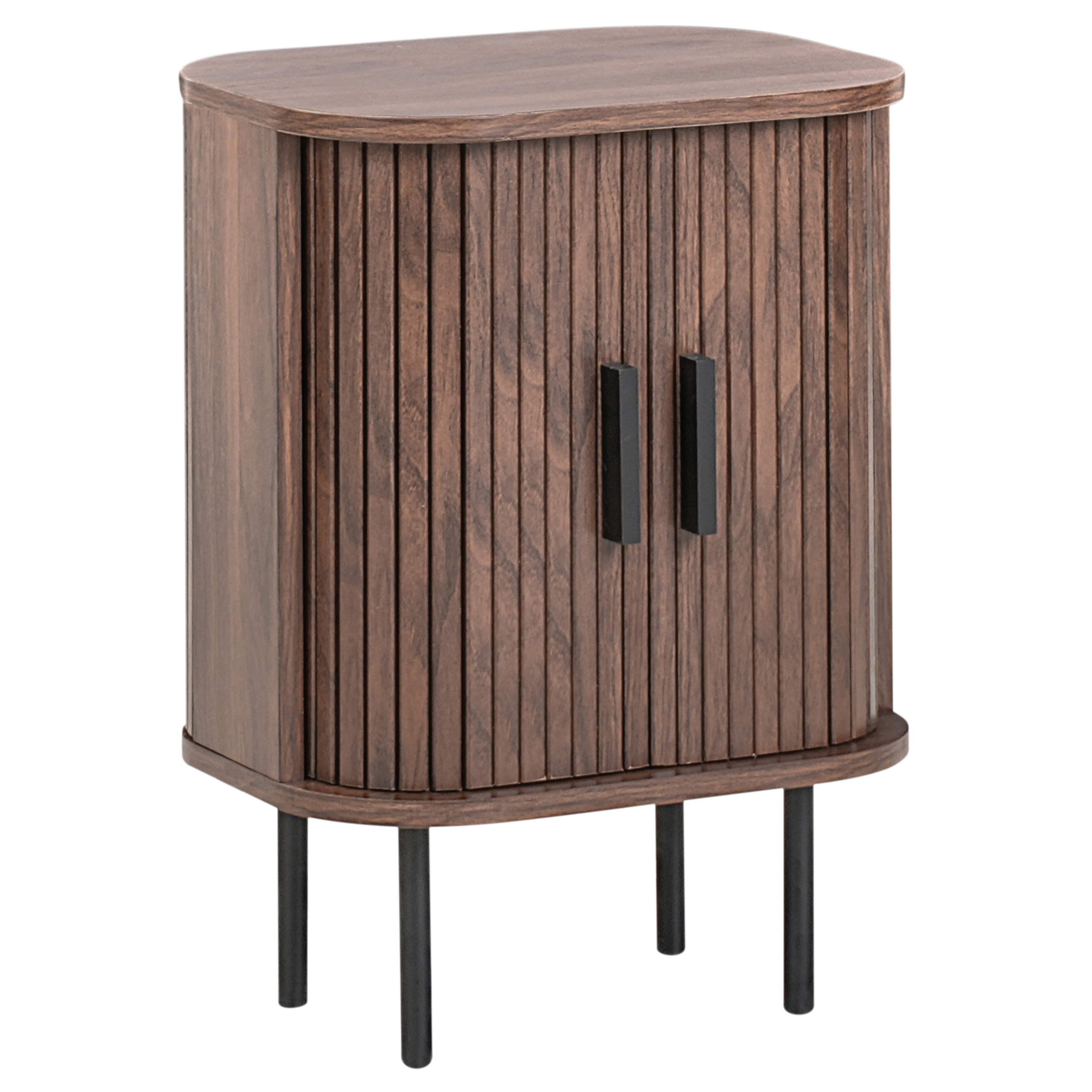 Yöpöytä BRADLEY Tummanruskea