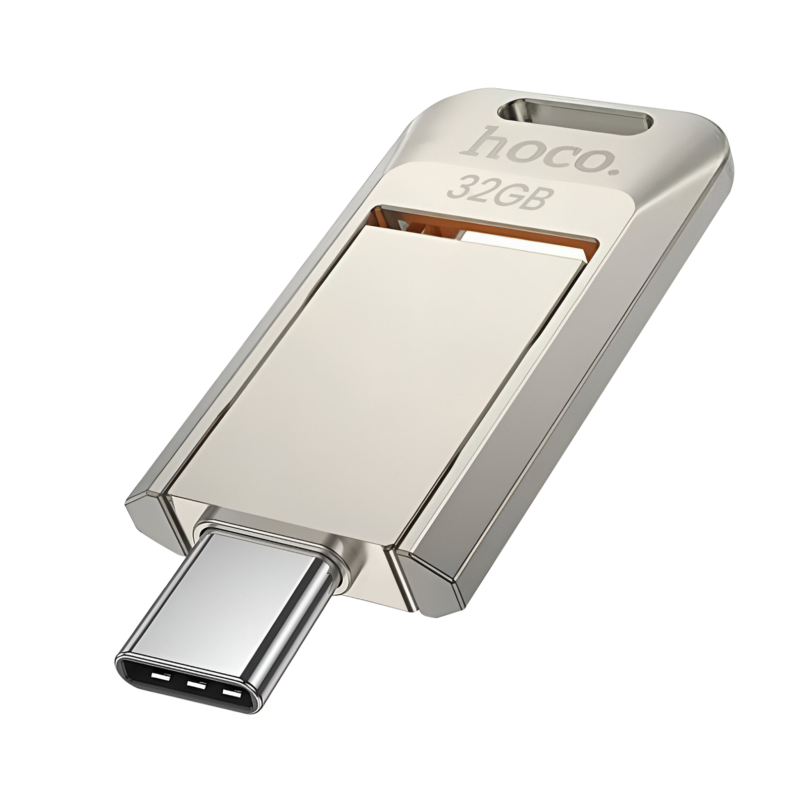 USB / USB-C -muistitikku 32 Gt nopeaan tiedonsiirtoon 150 Mt/s, kääntyvä muotoilu