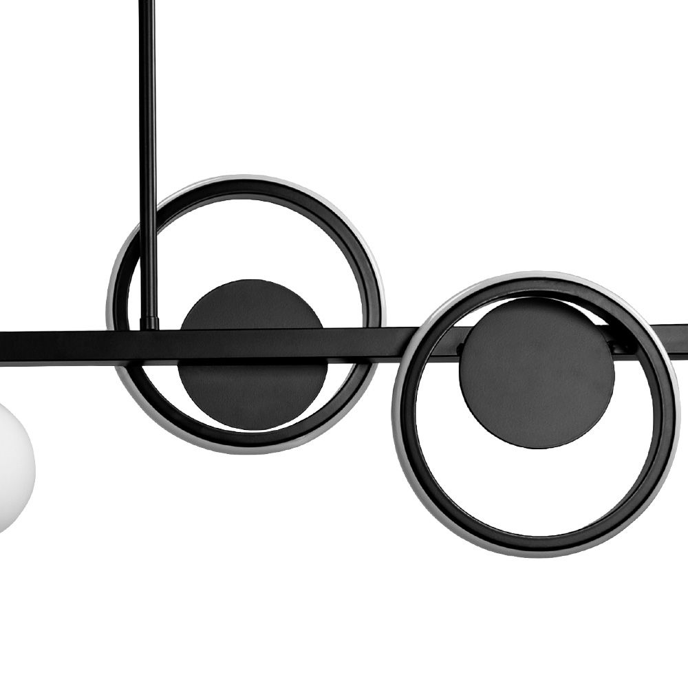 TOOLIGHT riippuvalaisin APP1199-CP musta, 120X10X67CM