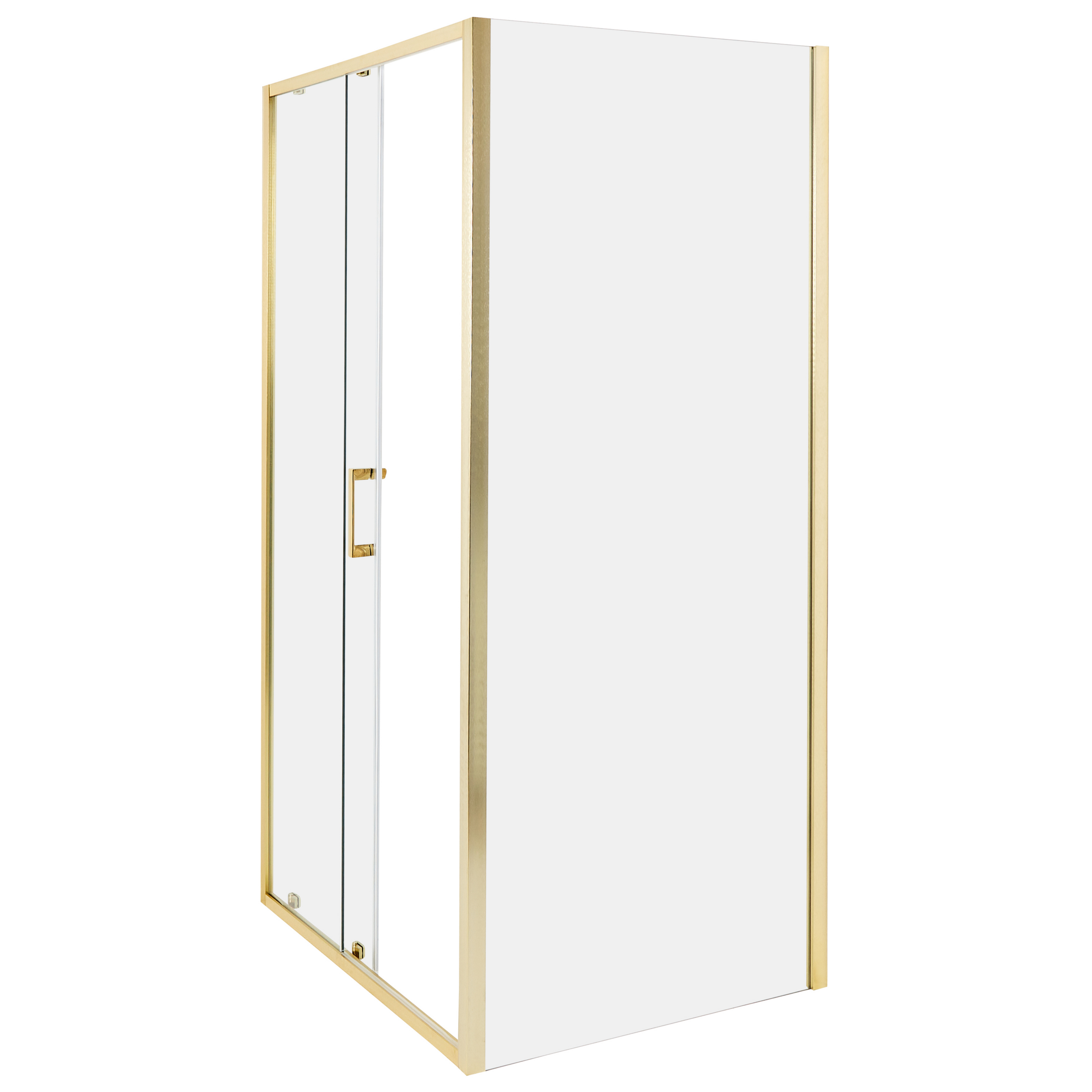Suihkunurkka YORO 80 x 100 x 185 cm Kulta