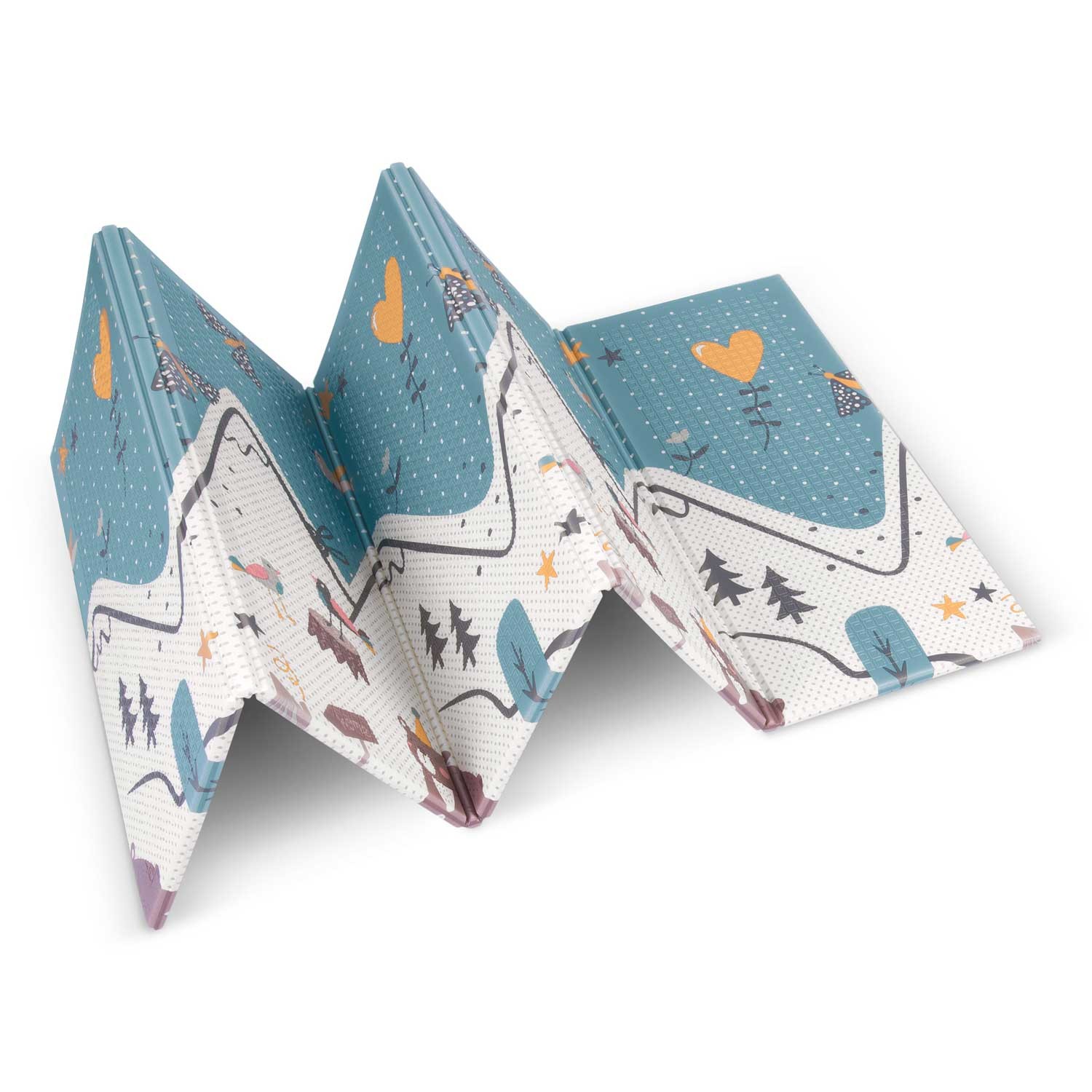 Nukido NK-340 Taitettava vaahtomuovista valmistettu koulutusmatto 200 x 180 x 1 cm