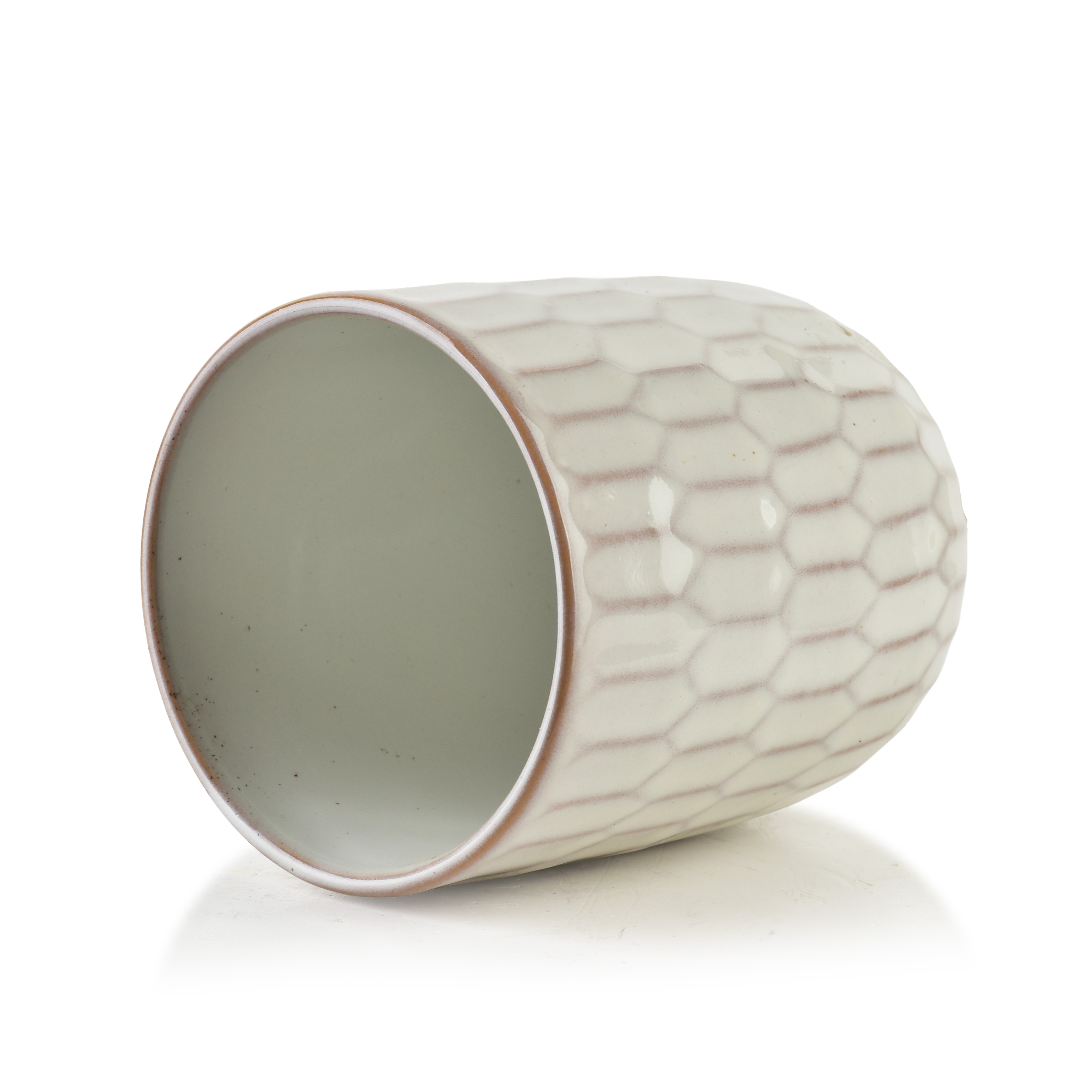 Korvaton muki keramiikka BASIC NATURE 8x6x10 cm beige 1 kpl