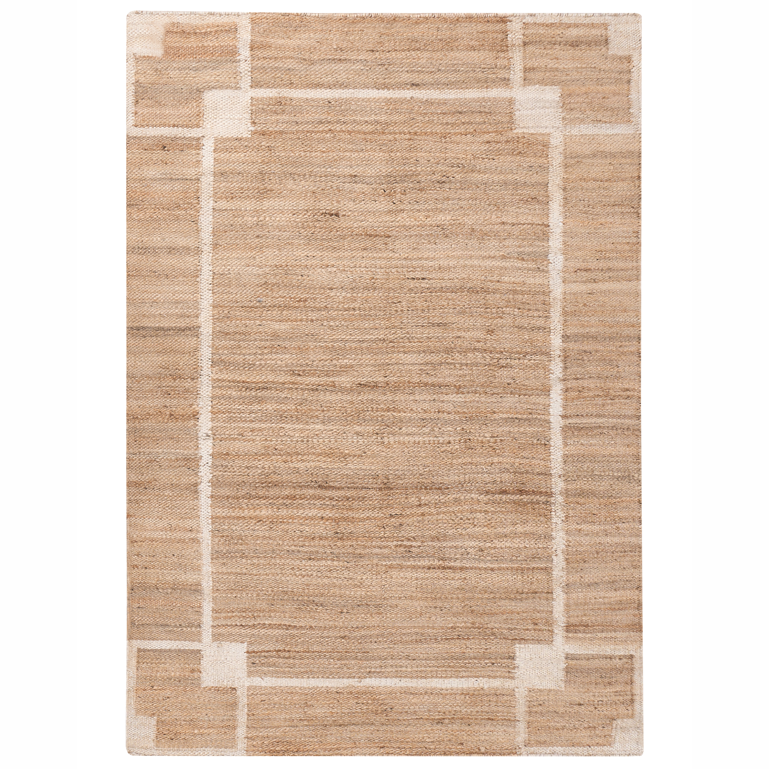 Matto GONDIA Vaaleanbeige 160 x 230 cm Juutti