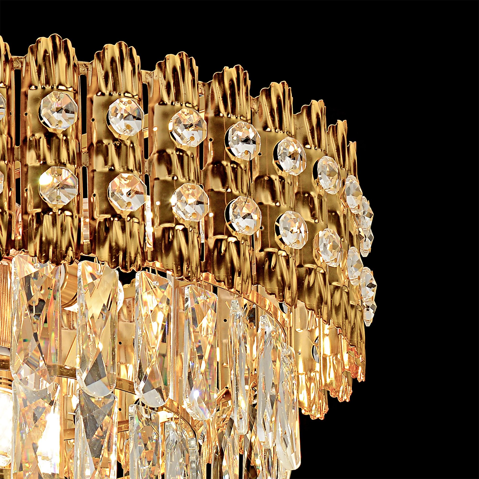 TOOLIGHT riippuva kattovalaisin G058-CP kulta, 82x56,5x37cm