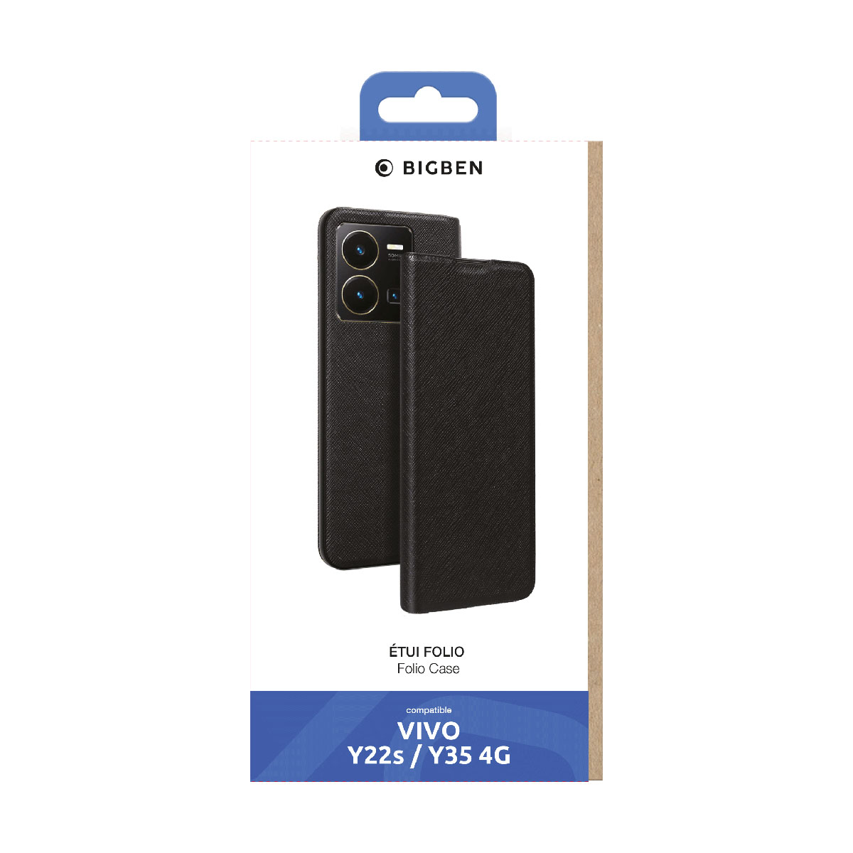 Kotelo Vivo Y22s/Y35 4G Folio Stand Korttipaikat