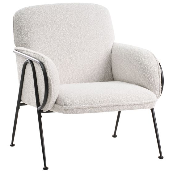 Nojatuoli TRYSNES kangas Beige