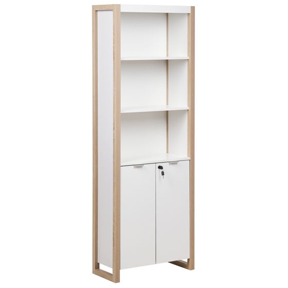 Kirjahylly JOHNSON Valkoinen