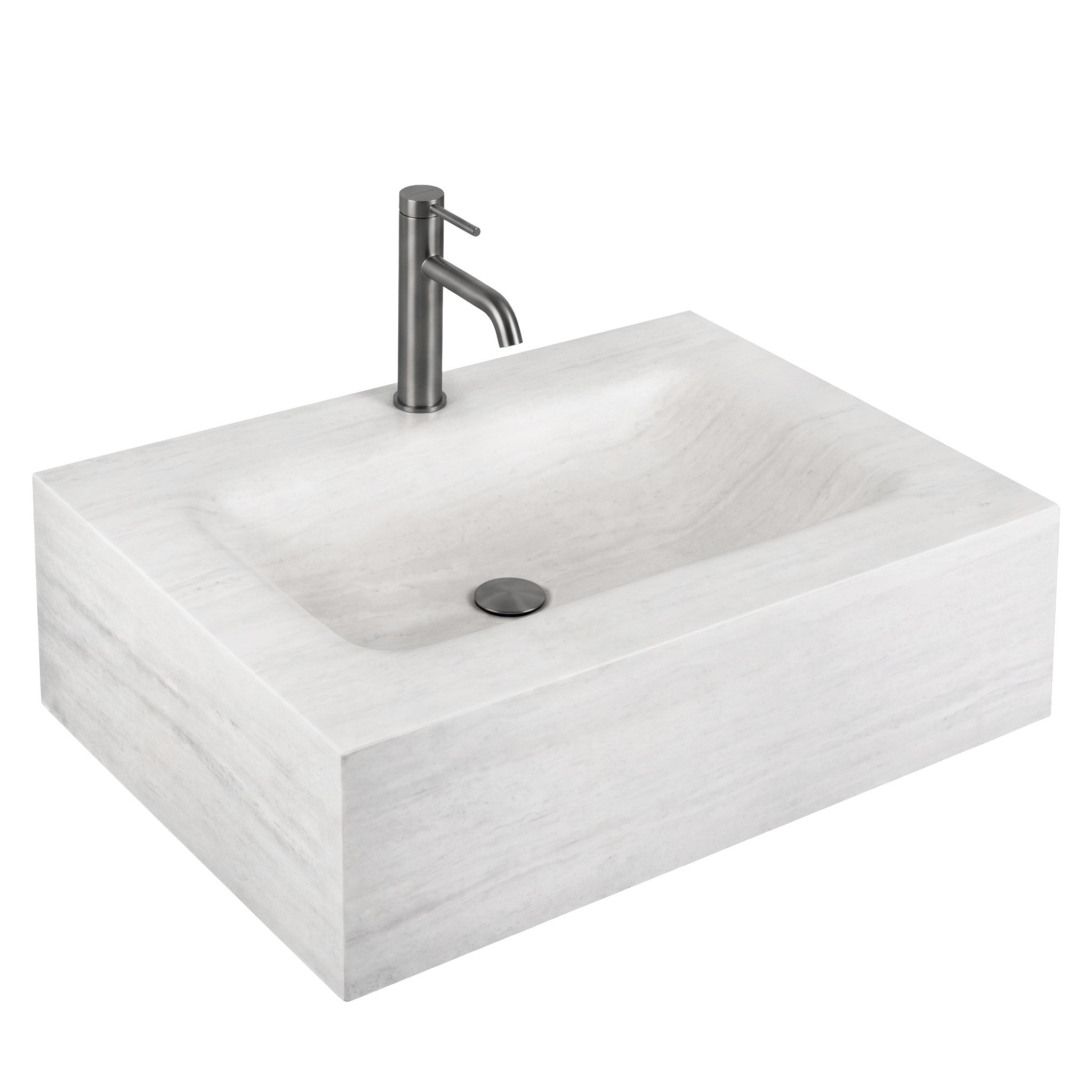 REA Seinäpesuallas Apollo Muralto Roma 70 Harmaa, 70X50X20Cm