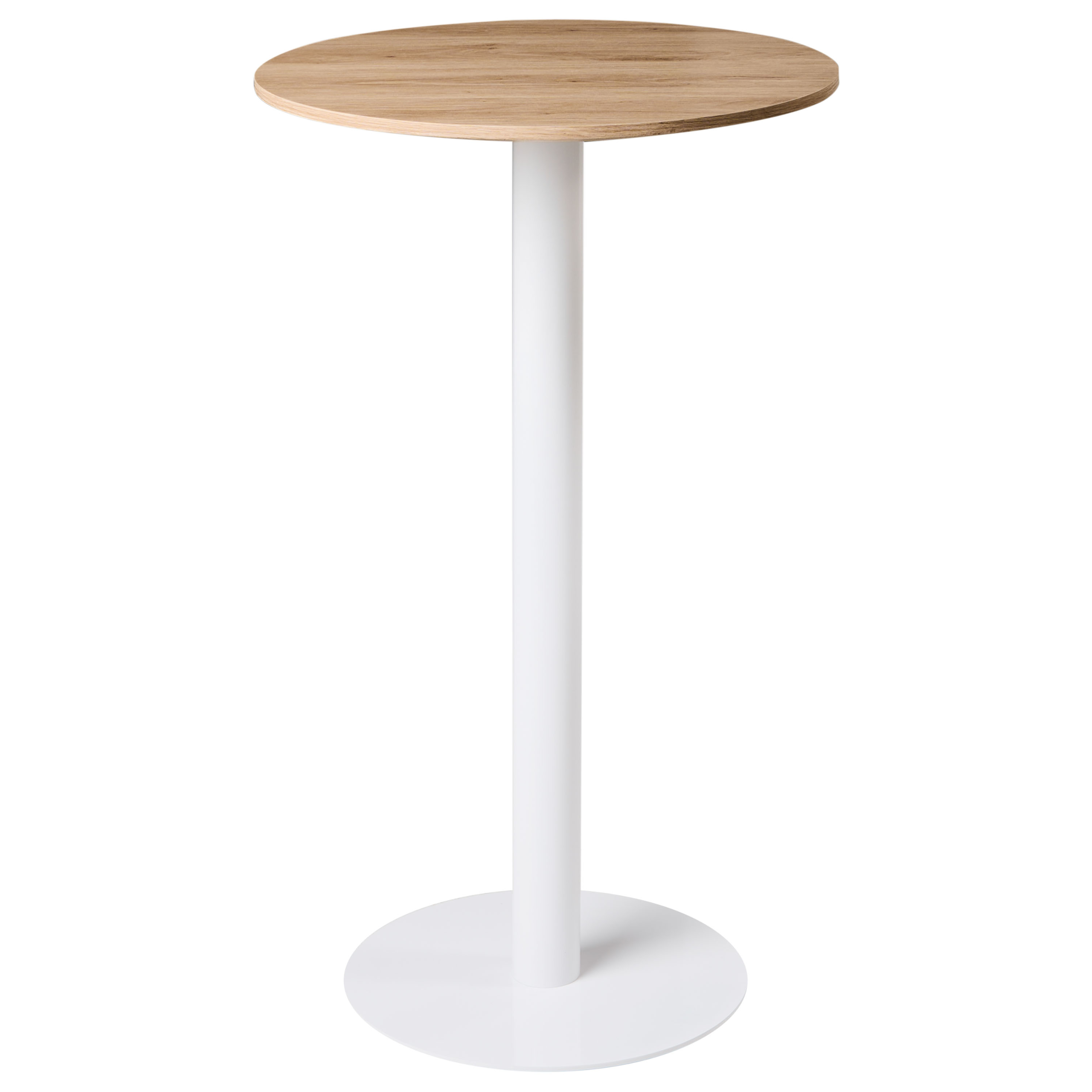 Baaripöytä MORELLA Vaaleanruskea/valkoinen 60 cm 60 cm