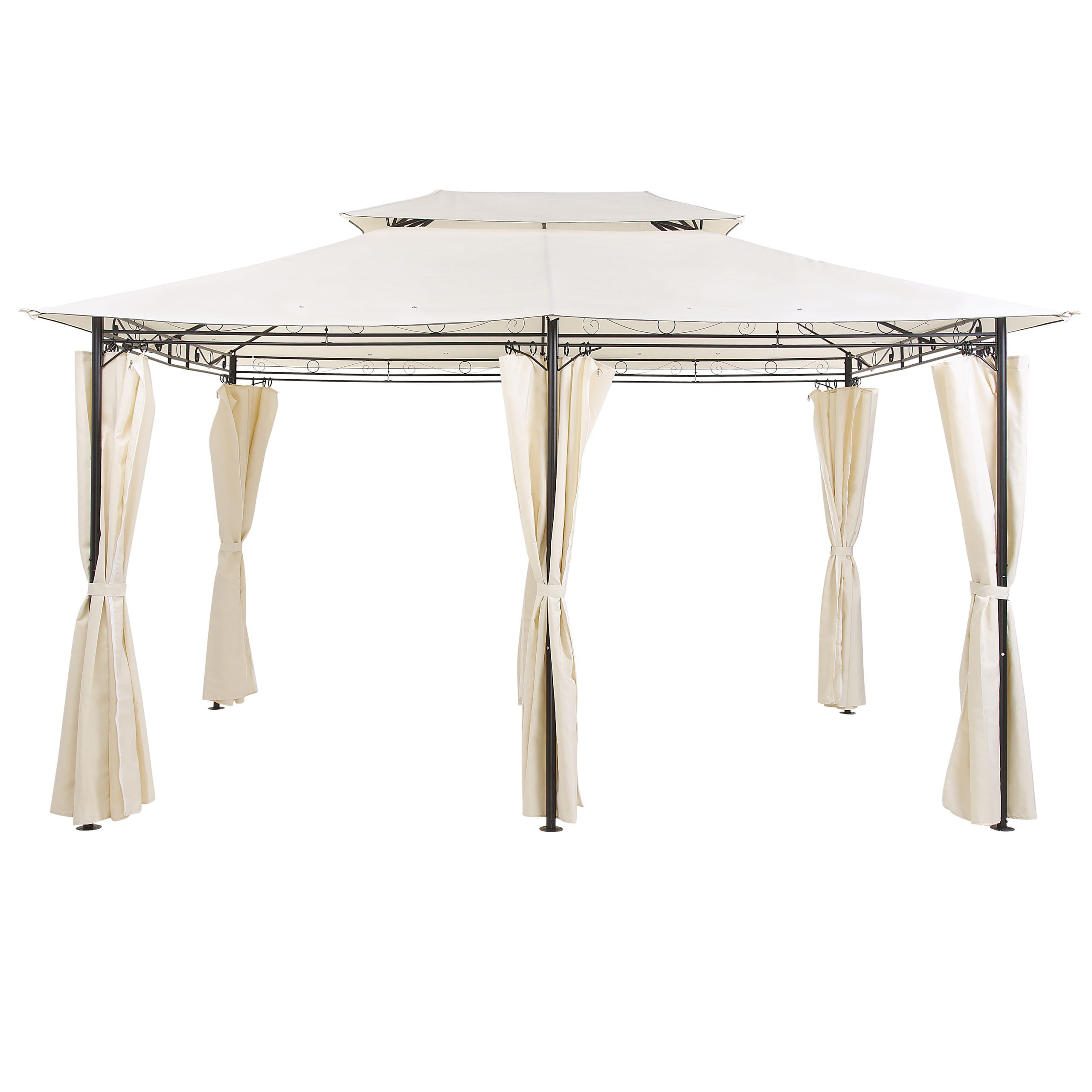 Paviljonki COLOS 400 cm 300 cm Metalli Beige