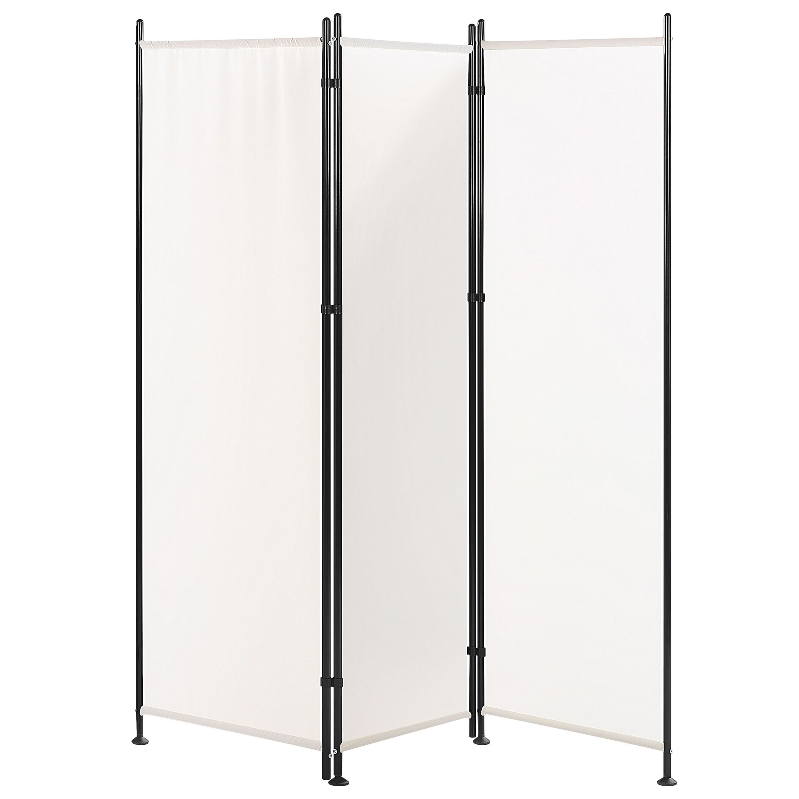 Tilanjakaja 3 paneelia NARNI 160 cm 170 cm Valkoinen