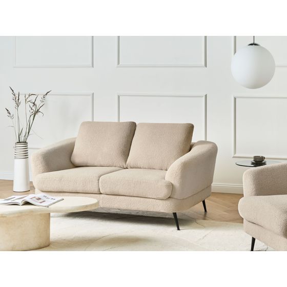 Sohva 2-istuttava KJAER buklee Vaaleanbeige