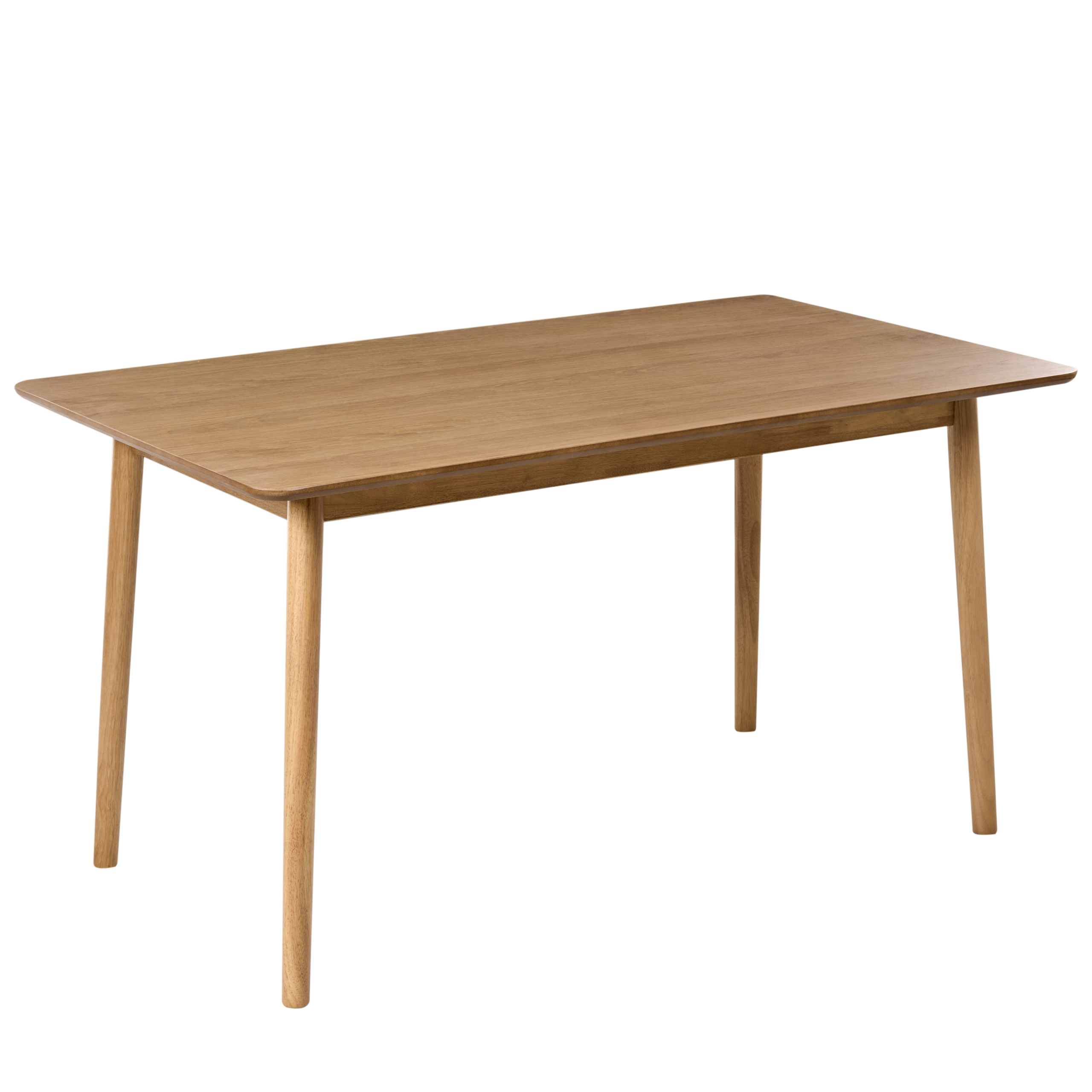 Ruokapöytä ELVYN Vaalea tammiviilu 140 cm 80 cm