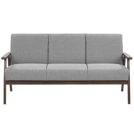 Sohva ASNES kangas Harmaa 3-istuttava